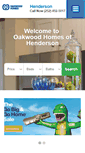 Mobile Screenshot of oakwooddreamhomes.com